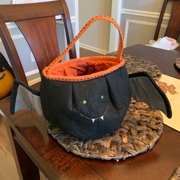 Pottery Barn Kids Accessories - BAT Halloween candy bag